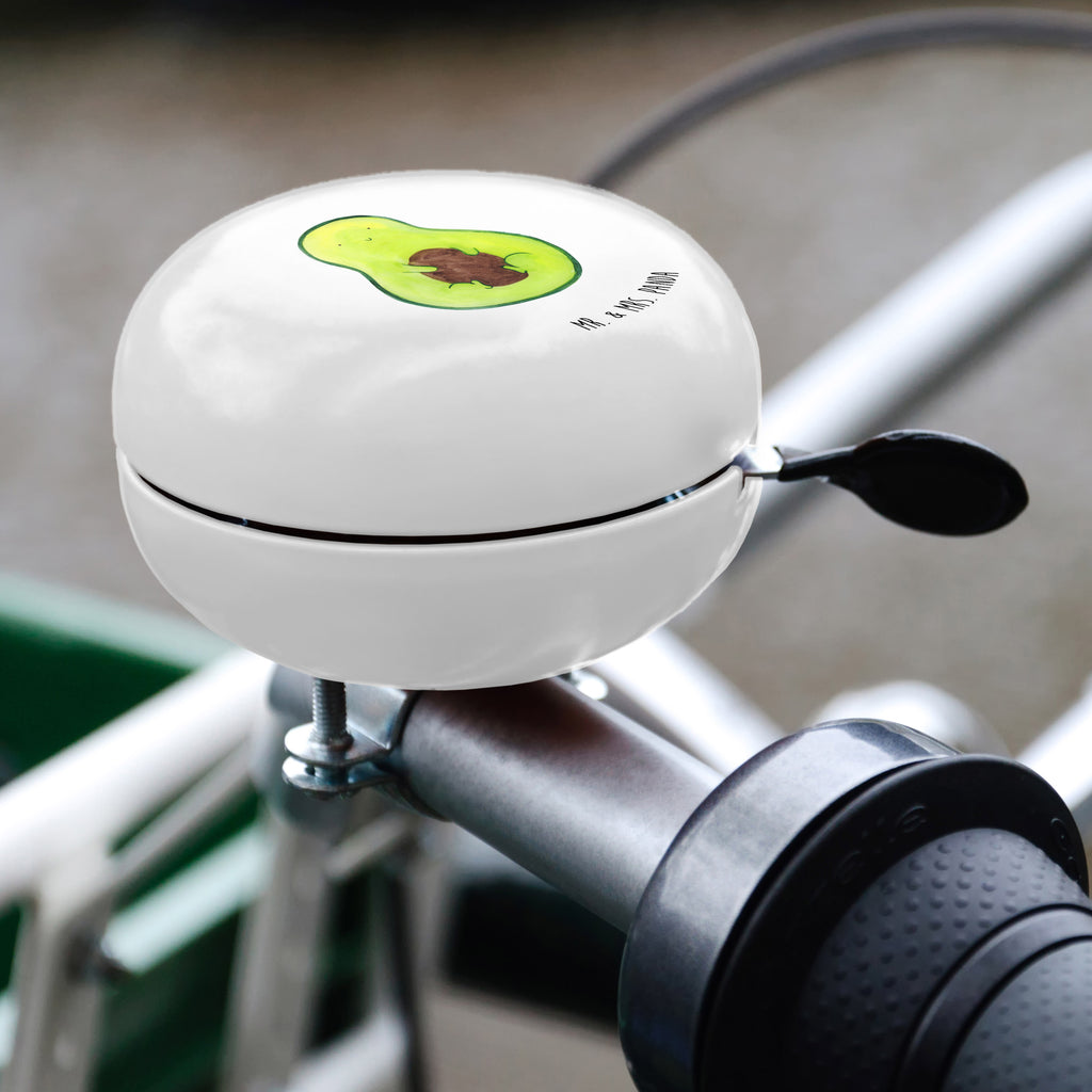 XL Fahrradklingel Avocado mit Kern Fahrradklingel, Fahrradglocke, Fahrrad, Mountainbike, Lenker, Laut, Motiv, Klang, Avocado, Veggie, Vegan, Gesund, Avokado, Avocadokern, Kern, Pflanze, Spruch Leben