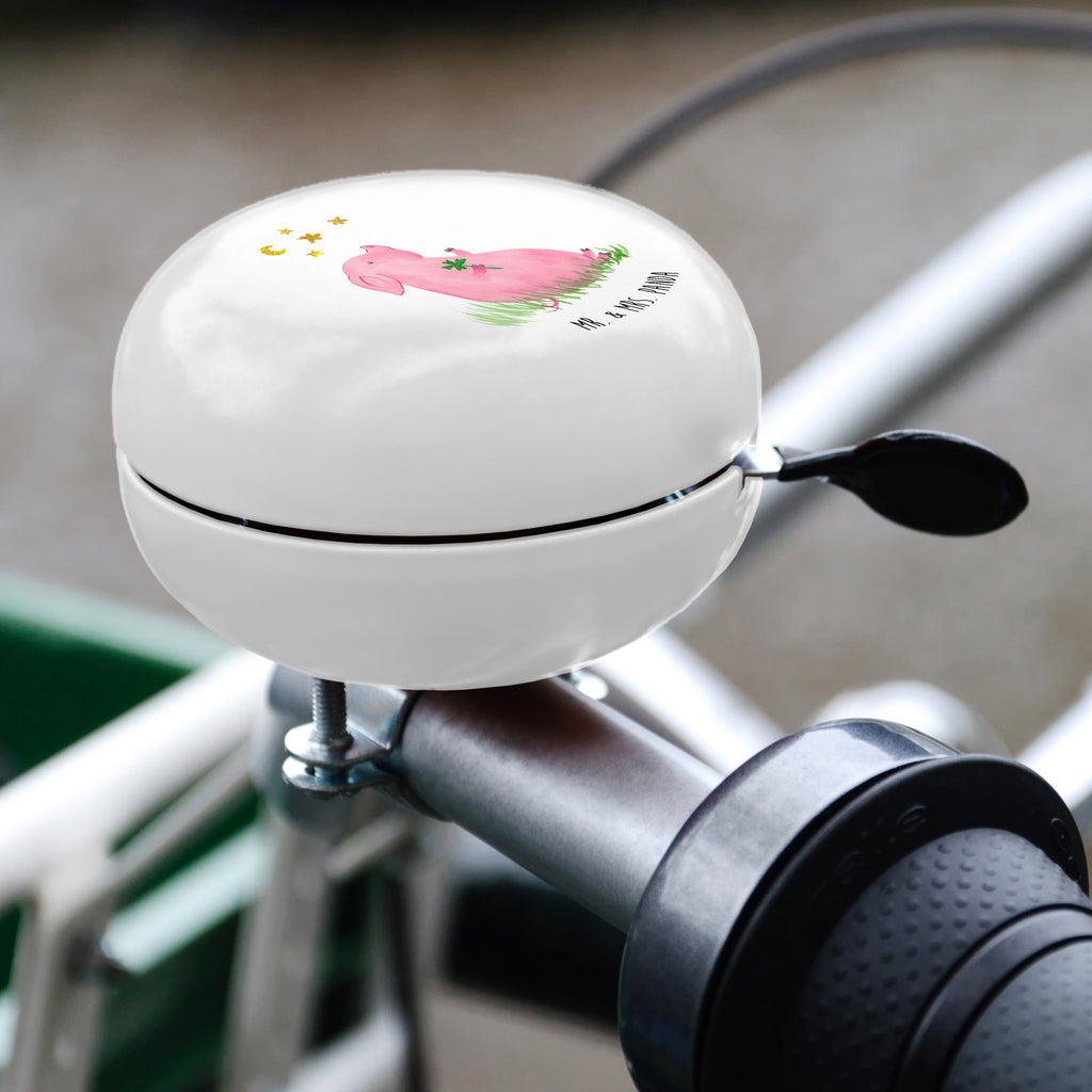 XL Fahrradklingel Glücksschwein Fahrradklingel, Fahrradglocke, Fahrrad, Mountainbike, Lenker, Laut, Motiv, Klang, Tiermotive, Gute Laune, lustige Sprüche, Tiere, Glücksschwein. Glück, Schwein, Schweinchen, Sterne, Sernchen, Ziele, Träume, Motivation, Glücksbringer