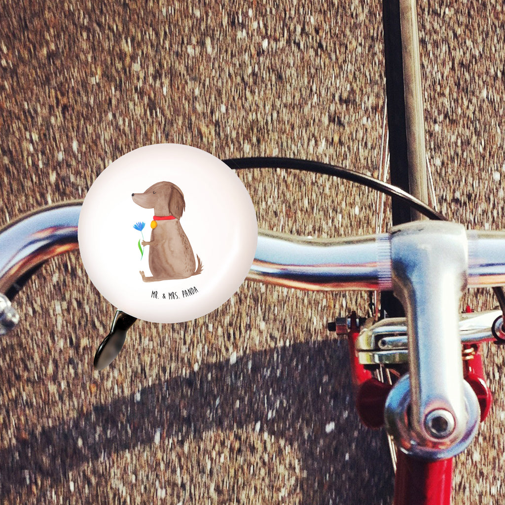 XL Fahrradklingel Hund Blume Fahrradklingel, Fahrradglocke, Fahrrad, Mountainbike, Lenker, Laut, Motiv, Klang, Hund, Hundemotiv, Haustier, Hunderasse, Tierliebhaber, Hundebesitzer, Sprüche, Hunde, Frauchen, Hundeliebe