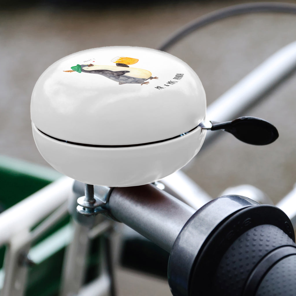 XL Fahrradklingel Pinguin Bier Fahrradklingel, Fahrradglocke, Fahrrad, Mountainbike, Lenker, Laut, Motiv, Klang, Pinguin, Pinguine, Bier, Oktoberfest