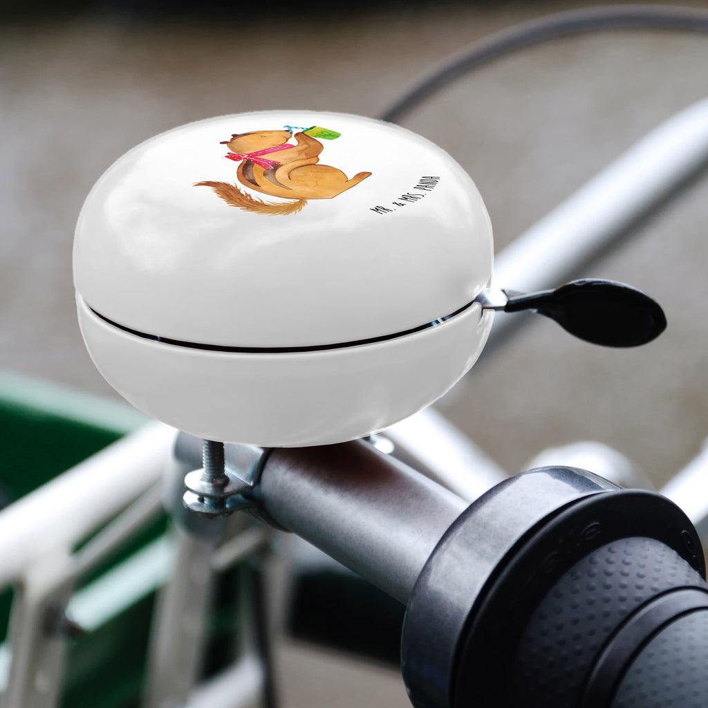 XL Fahrradklingel Eichhörnchen Smoothie Fahrradklingel, Fahrradglocke, Fahrrad, Mountainbike, Lenker, Laut, Motiv, Klang, Tiermotive, Gute Laune, lustige Sprüche, Tiere, Green Smoothies, Diät, Abnehmen, Streifenhörnchen, Eichhörnchen
