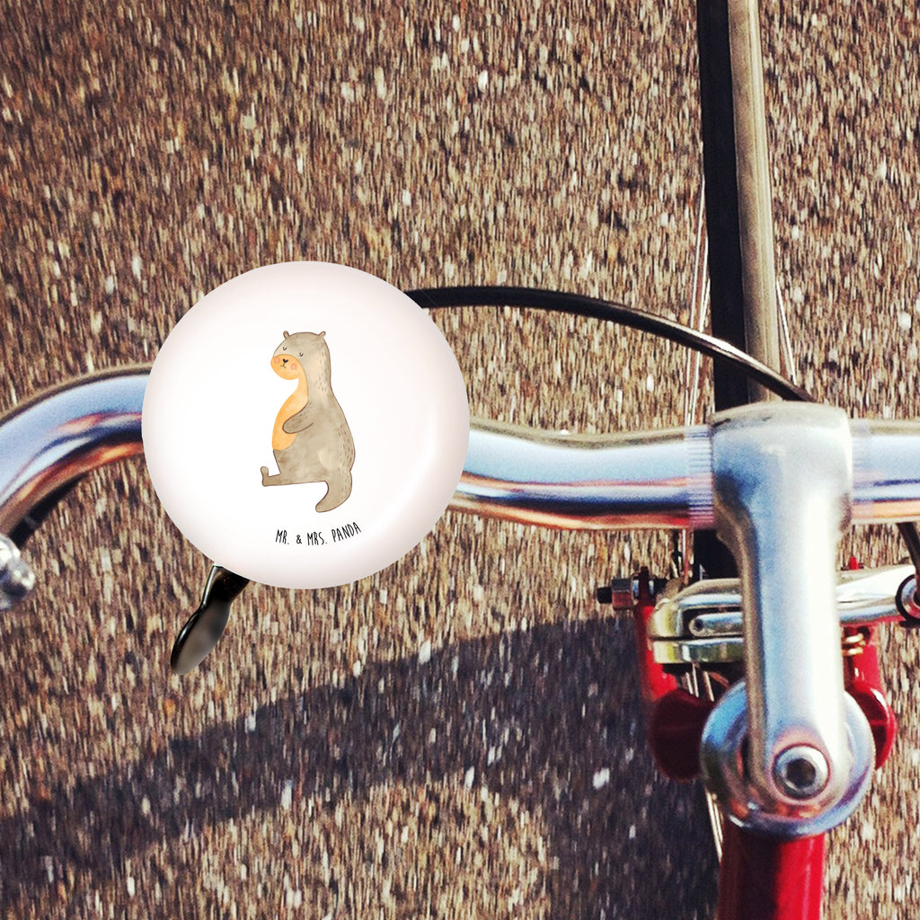 XL Fahrradklingel Otter Bauch Fahrradklingel, Fahrradglocke, Fahrrad, Mountainbike, Lenker, Laut, Motiv, Klang, Otter, Fischotter, Seeotter, Otter Seeotter See Otter