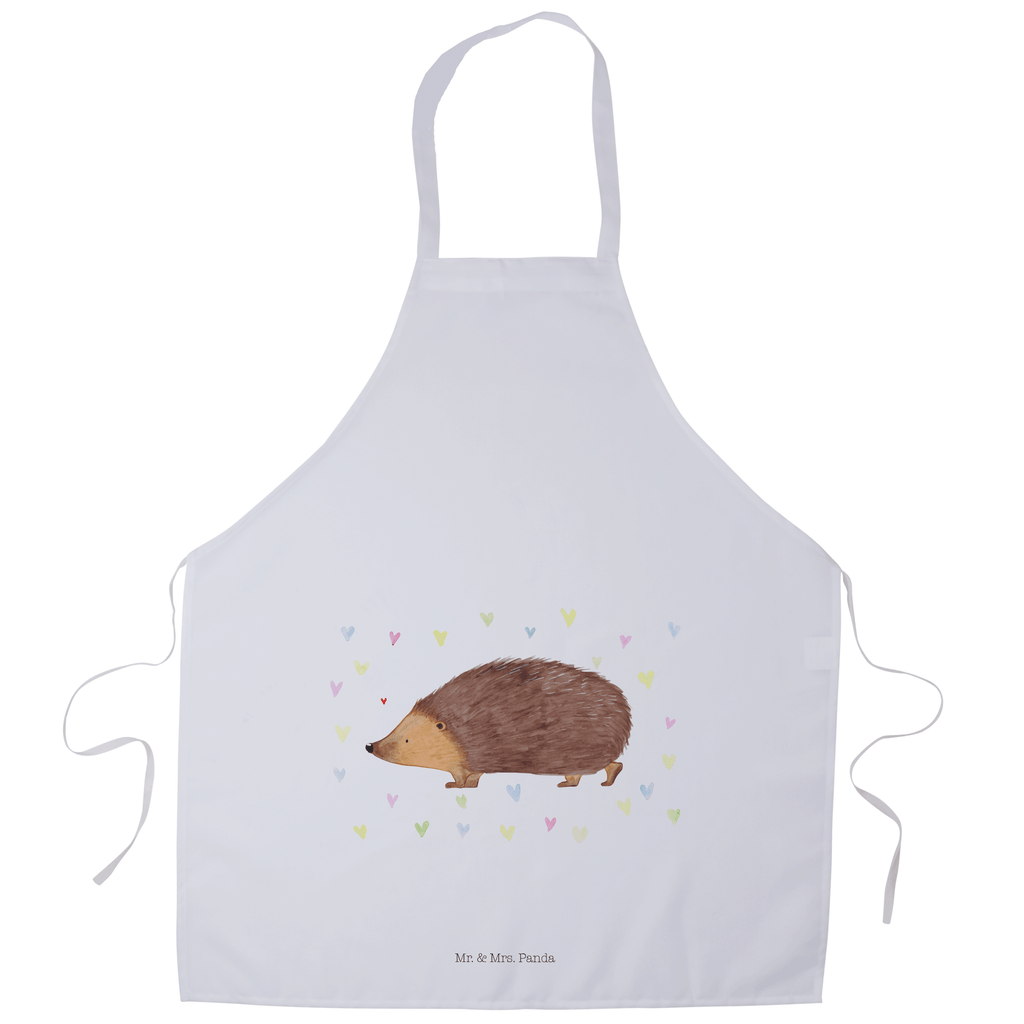 Kochschürze Igel Herzen Schürze, Backschürze, Küchenschürze, Grillschürze, Latzschürze, Tiermotive, Gute Laune, lustige Sprüche, Tiere, Liebe, Herz, Herzen, Igel, Vertrauen, Kuss, Leben