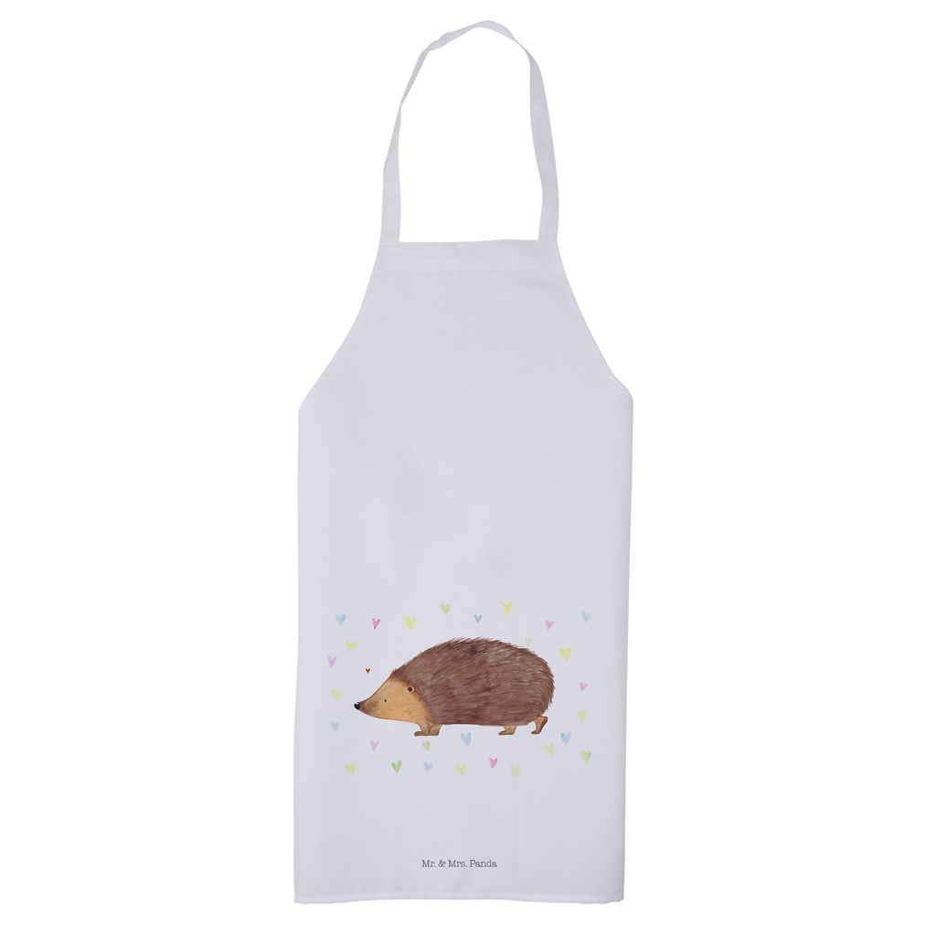 Kochschürze Igel Herzen Schürze, Backschürze, Küchenschürze, Grillschürze, Latzschürze, Tiermotive, Gute Laune, lustige Sprüche, Tiere, Liebe, Herz, Herzen, Igel, Vertrauen, Kuss, Leben