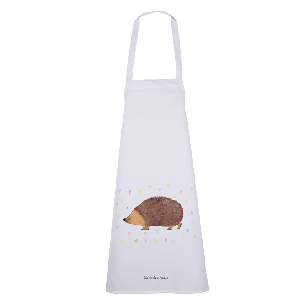 Kochschürze Igel Herzen Schürze, Backschürze, Küchenschürze, Grillschürze, Latzschürze, Tiermotive, Gute Laune, lustige Sprüche, Tiere, Liebe, Herz, Herzen, Igel, Vertrauen, Kuss, Leben