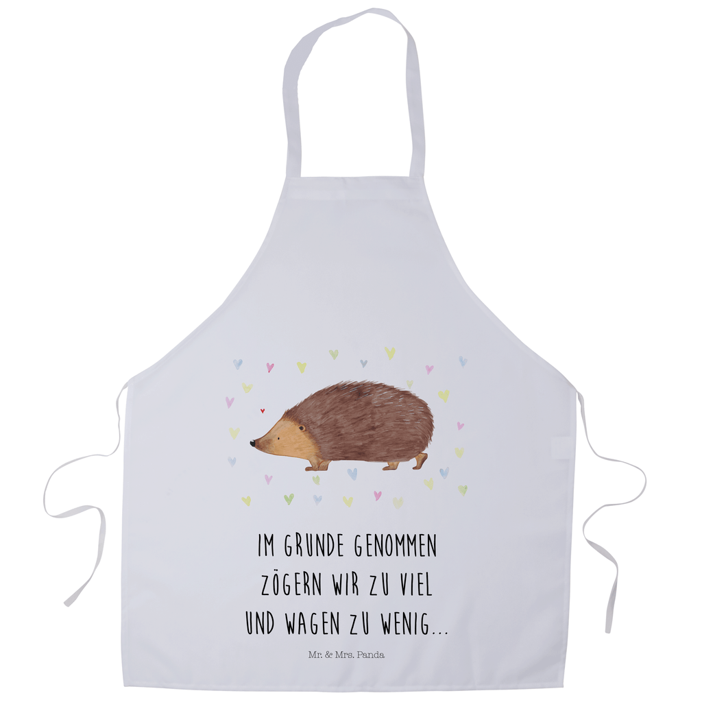 Kochschürze Igel Herzen Schürze, Backschürze, Küchenschürze, Grillschürze, Latzschürze, Tiermotive, Gute Laune, lustige Sprüche, Tiere, Liebe, Herz, Herzen, Igel, Vertrauen, Kuss, Leben