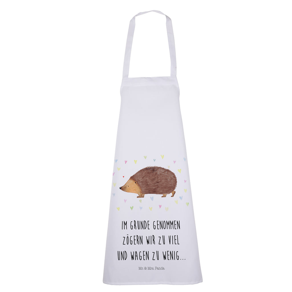 Kochschürze Igel Herzen Schürze, Backschürze, Küchenschürze, Grillschürze, Latzschürze, Tiermotive, Gute Laune, lustige Sprüche, Tiere, Liebe, Herz, Herzen, Igel, Vertrauen, Kuss, Leben