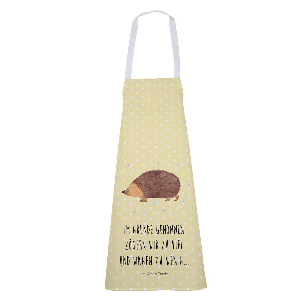 Kochschürze Igel Herzen Schürze, Backschürze, Küchenschürze, Grillschürze, Latzschürze, Tiermotive, Gute Laune, lustige Sprüche, Tiere, Liebe, Herz, Herzen, Igel, Vertrauen, Kuss, Leben