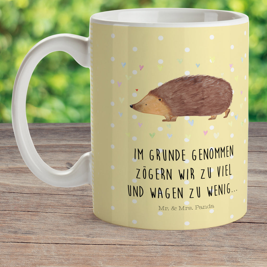 Kindertasse Igel Herzen Kunststoff Tasse, Kindergarten, Tasse, Trinkbecher, Camping Becher, Kaffeetasse, Kunststoffbecher, Kindergartenbecher, Outdoorgeschirr, Kunststoffgeschirr, Reisebecher, Reisetasse, Kinderbecher, Tiermotive, Gute Laune, lustige Sprüche, Tiere, Liebe, Herz, Herzen, Igel, Vertrauen, Kuss, Leben