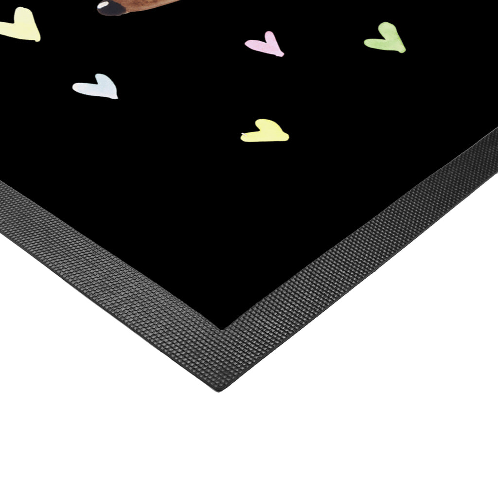 Fußmatte Igel Herzen Liebe, Herz, Herzen, Igel, Vertrauen, Kuss, Leben Türvorleger, Schmutzmatte, Fußabtreter, Matte, Schmutzfänger, Fußabstreifer, Schmutzfangmatte, Türmatte, Motivfußmatte,  Haustürmatte, Vorleger  süße Tiermotive, gute Laune, lustige Sprüche, Tiere