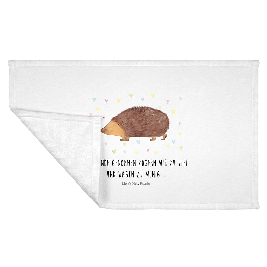 50 x 100 Handtuch Igel Herzen Handtuch, Badehandtuch, Badezimmer, Handtücher, groß, Kinder, Baby, Tiermotive, Gute Laune, lustige Sprüche, Tiere, Liebe, Herz, Herzen, Igel, Vertrauen, Kuss, Leben