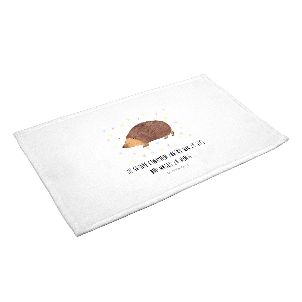 50 x 100 Handtuch Igel Herzen Handtuch, Badehandtuch, Badezimmer, Handtücher, groß, Kinder, Baby, Tiermotive, Gute Laune, lustige Sprüche, Tiere, Liebe, Herz, Herzen, Igel, Vertrauen, Kuss, Leben