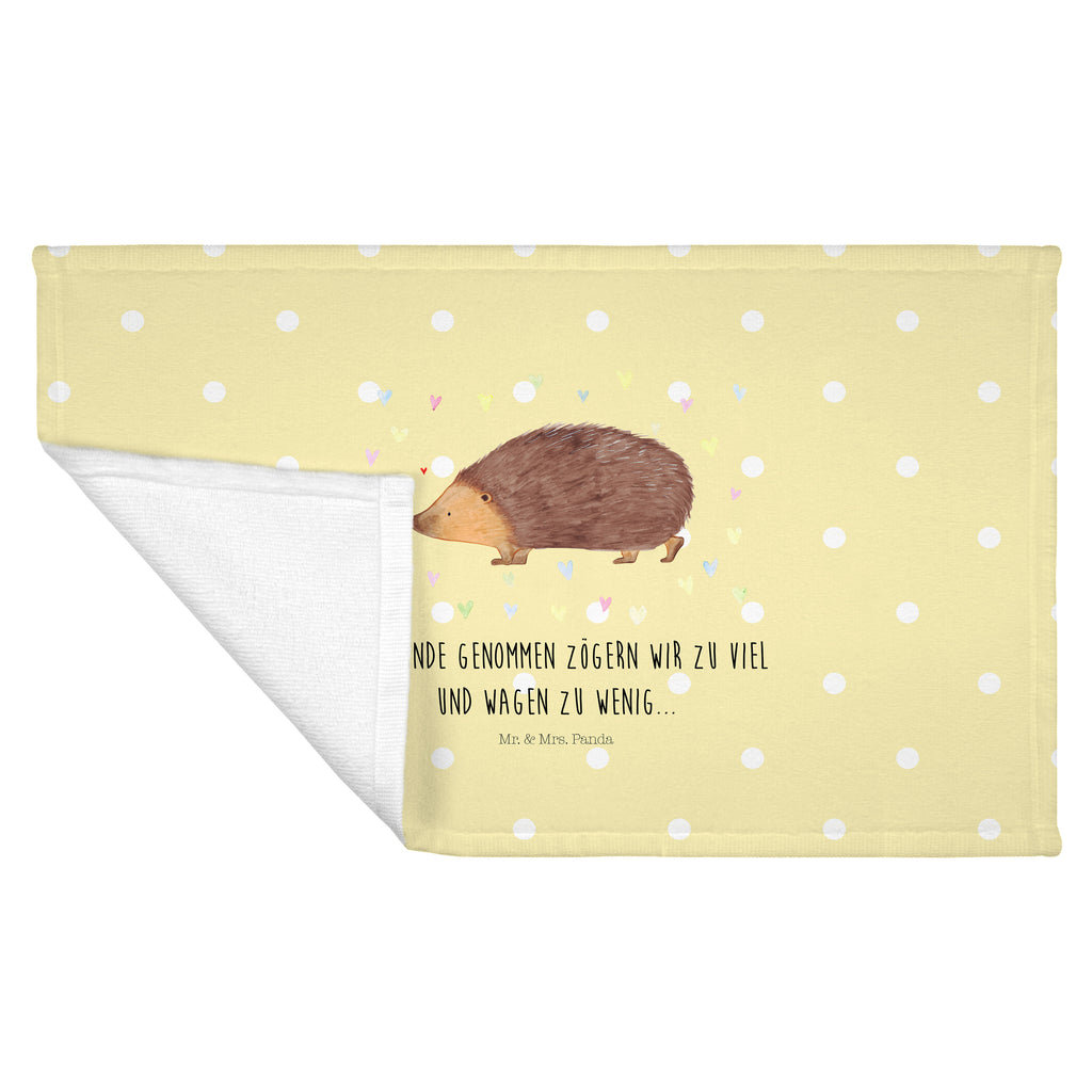 50 x 100 Handtuch Igel Herzen Handtuch, Badehandtuch, Badezimmer, Handtücher, groß, Kinder, Baby, Tiermotive, Gute Laune, lustige Sprüche, Tiere, Liebe, Herz, Herzen, Igel, Vertrauen, Kuss, Leben