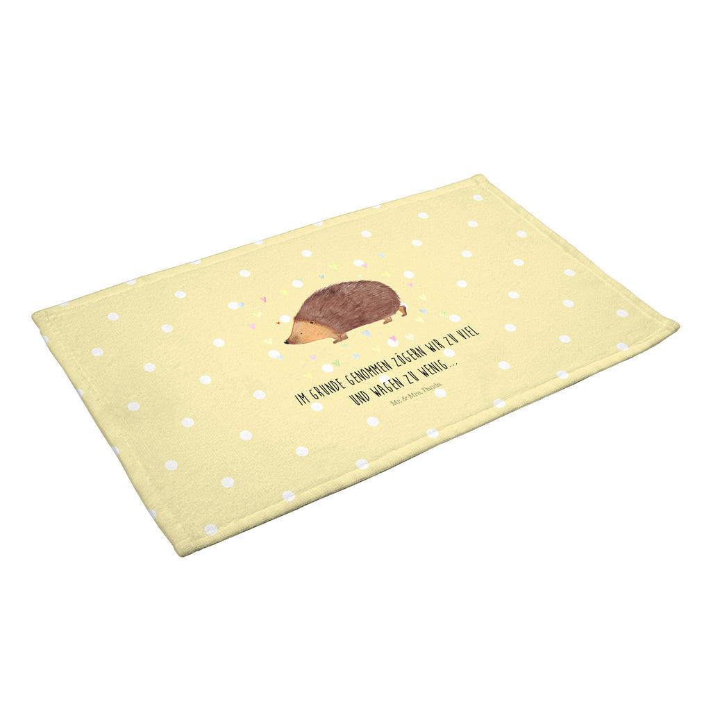 50 x 100 Handtuch Igel Herzen Handtuch, Badehandtuch, Badezimmer, Handtücher, groß, Kinder, Baby, Tiermotive, Gute Laune, lustige Sprüche, Tiere, Liebe, Herz, Herzen, Igel, Vertrauen, Kuss, Leben