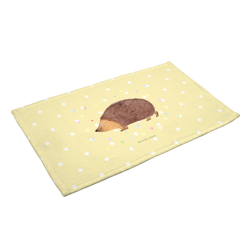50 x 100 Handtuch Igel Herzen Handtuch, Badehandtuch, Badezimmer, Handtücher, groß, Kinder, Baby, Tiermotive, Gute Laune, lustige Sprüche, Tiere, Liebe, Herz, Herzen, Igel, Vertrauen, Kuss, Leben