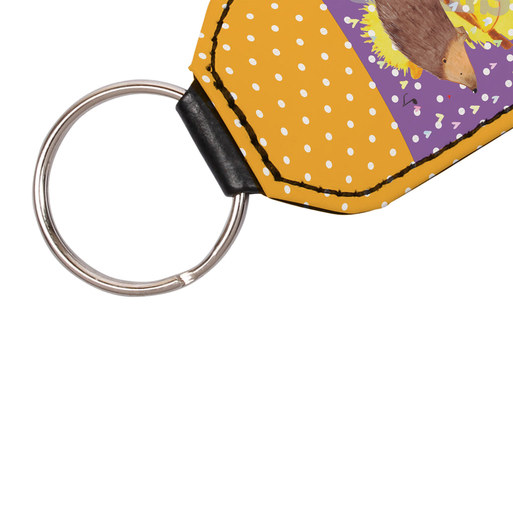 Rechteckig Schlüsselanhänger Igel Herzen Schlüsselanhänger, Anhänger, Taschenanhänger, Glücksbringer, Schutzengel, Tiermotive, Gute Laune, lustige Sprüche, Tiere, Liebe, Herz, Herzen, Igel, Vertrauen, Kuss, Leben