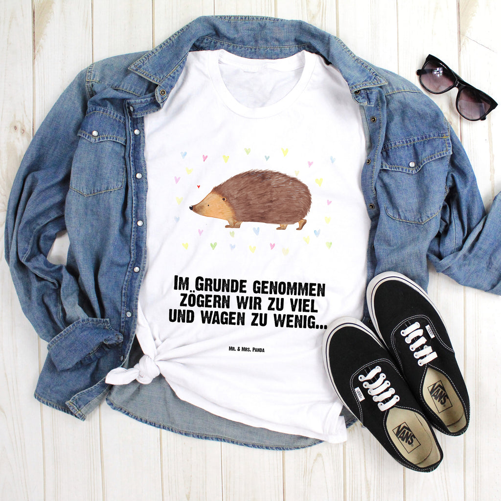 Größe XL T-Shirt Igel Herzen T-Shirt, Shirt, Tshirt, Lustiges T-Shirt, T-Shirt mit Spruch, Party, Junggesellenabschied, Jubiläum, Geburstag, Herrn, Damen, Männer, Frauen, Schlafshirt, Nachthemd, Sprüche, Tiermotive, Gute Laune, lustige Sprüche, Tiere, Liebe, Herz, Herzen, Igel, Vertrauen, Kuss, Leben