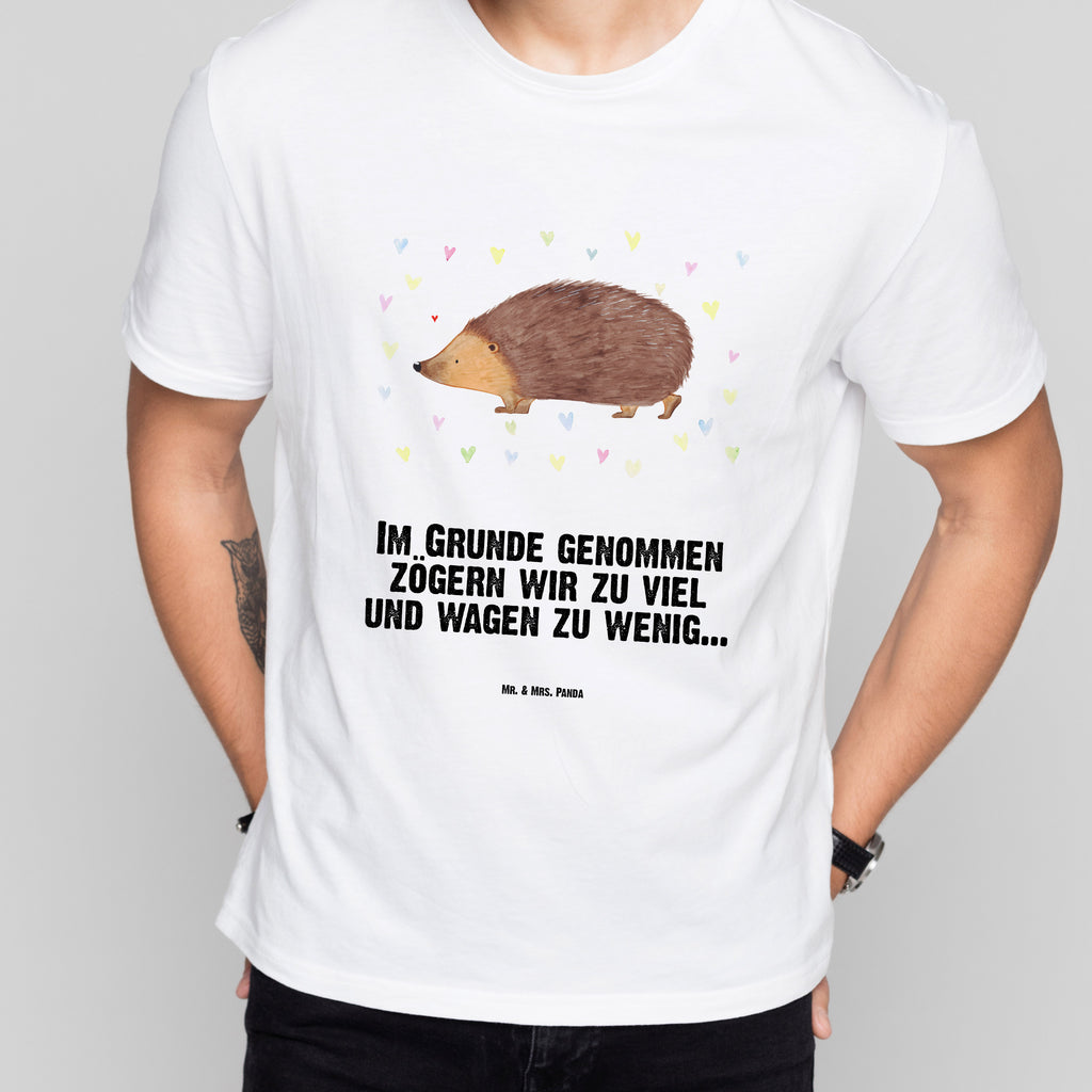 Größe XL T-Shirt Igel Herzen T-Shirt, Shirt, Tshirt, Lustiges T-Shirt, T-Shirt mit Spruch, Party, Junggesellenabschied, Jubiläum, Geburstag, Herrn, Damen, Männer, Frauen, Schlafshirt, Nachthemd, Sprüche, Tiermotive, Gute Laune, lustige Sprüche, Tiere, Liebe, Herz, Herzen, Igel, Vertrauen, Kuss, Leben