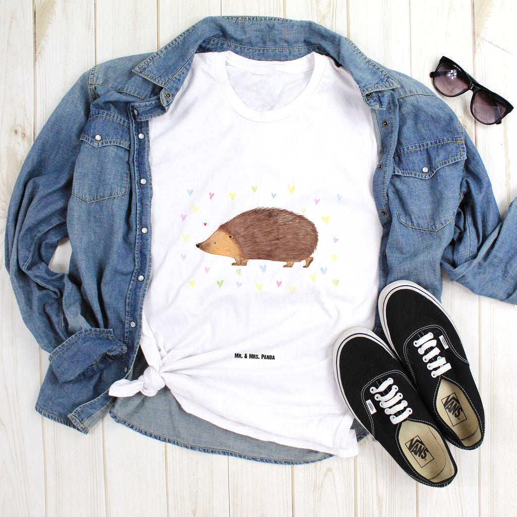 Größe XL T-Shirt Igel Herzen T-Shirt, Shirt, Tshirt, Lustiges T-Shirt, T-Shirt mit Spruch, Party, Junggesellenabschied, Jubiläum, Geburstag, Herrn, Damen, Männer, Frauen, Schlafshirt, Nachthemd, Sprüche, Tiermotive, Gute Laune, lustige Sprüche, Tiere, Liebe, Herz, Herzen, Igel, Vertrauen, Kuss, Leben