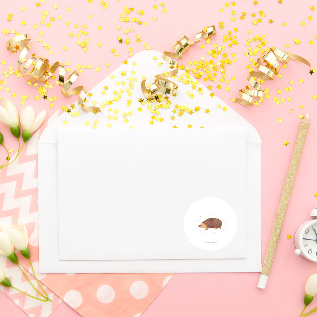 40mm Rund Aufkleber Igel Herzen Sticker, Aufkleber, Etikett, Tiermotive, Gute Laune, lustige Sprüche, Tiere, Liebe, Herz, Herzen, Igel, Vertrauen, Kuss, Leben