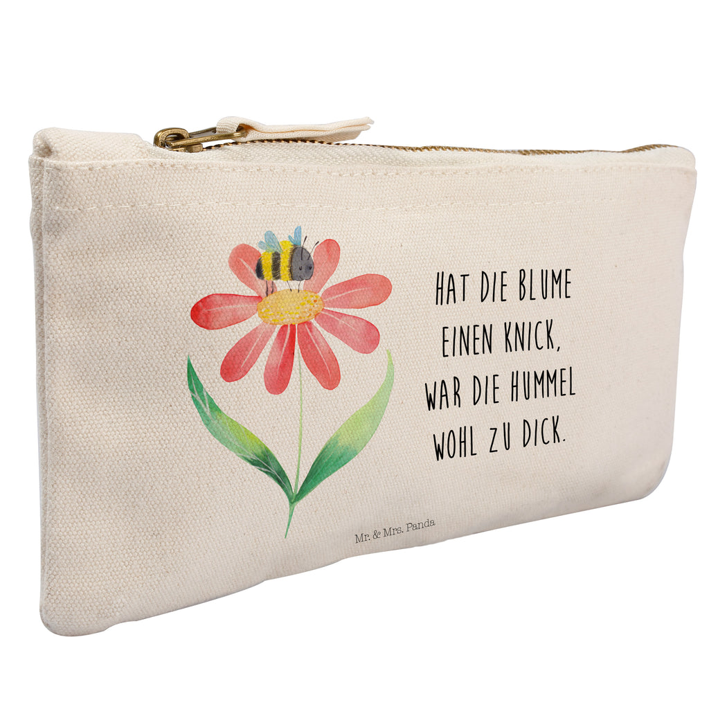 Schminktasche Hummel Blume Schminktasche, Kosmetiktasche, Kosmetikbeutel, Stiftemäppchen, Etui, Federmappe, Makeup, XXL, Schminketui, Kosmetiketui, Schlamperetui, Tiermotive, Gute Laune, lustige Sprüche, Tiere, Hummel, Blume, Wespe, Flauschig, Natur, Feld, Hummeln, Biene