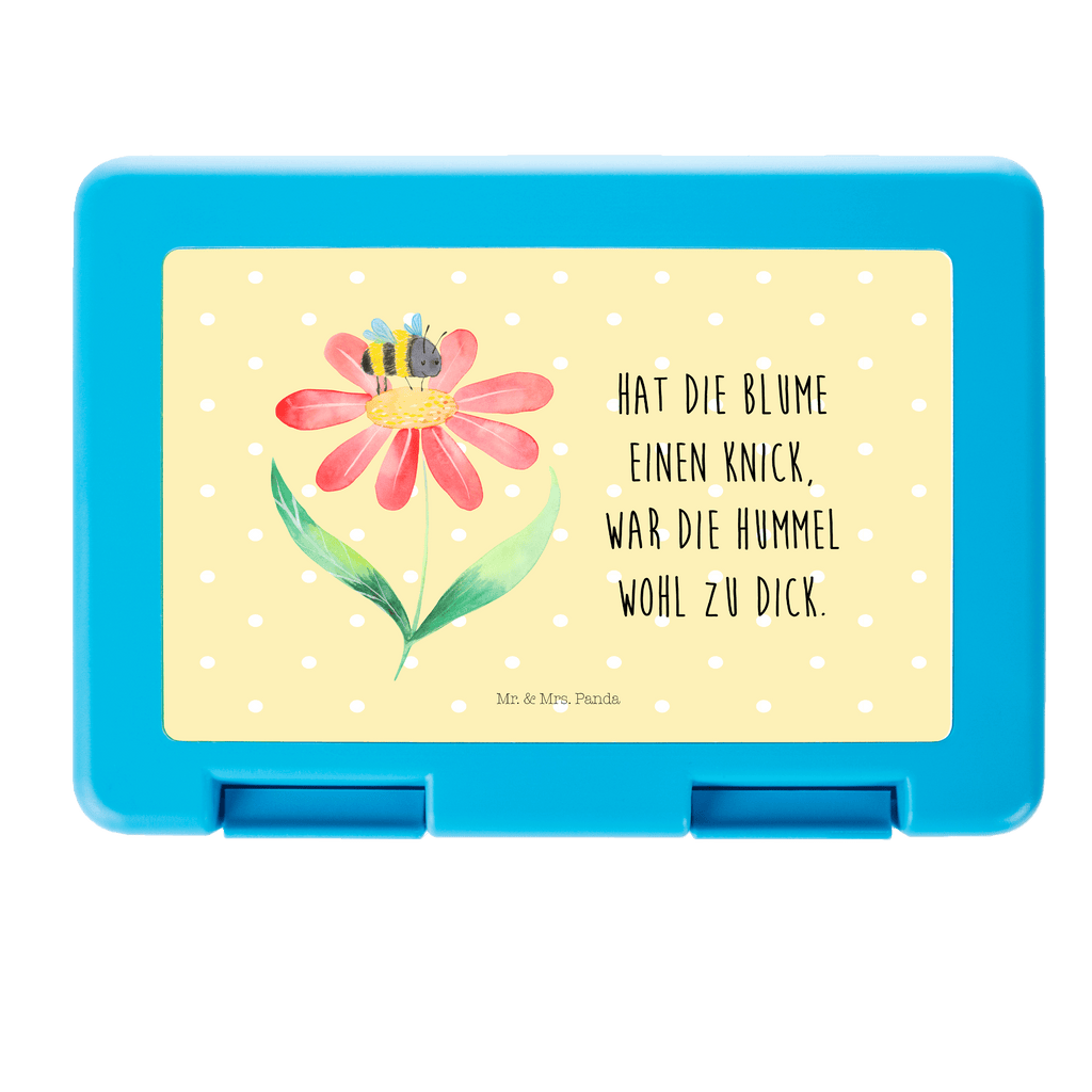 Brotdose Hummel Blume Brotbox, Snackbox, Lunch box, Butterbrotdose, Brotzeitbox, Tiermotive, Gute Laune, lustige Sprüche, Tiere, Hummel, Blume, Wespe, Flauschig, Natur, Feld, Hummeln, Biene