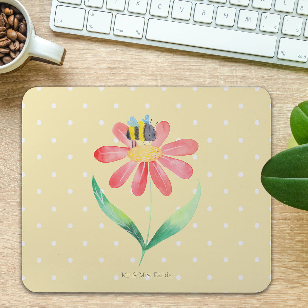 Mauspad Hummel Blume Mousepad, Computer zubehör, Büroausstattung, PC Zubehör, Arbeitszimmer, Mauspad, Einzigartiges Mauspad, Designer Mauspad, Tiermotive, Gute Laune, lustige Sprüche, Tiere, Hummel, Blume, Wespe, Flauschig, Natur, Feld, Hummeln, Biene