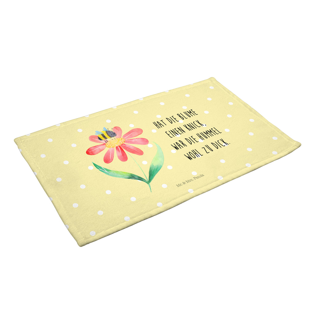 Gäste Handtuch Hummel Blume Gästetuch, Reisehandtuch, Sport Handtuch, Frottier, Kinder Handtuch, Tiermotive, Gute Laune, lustige Sprüche, Tiere, Hummel, Blume, Wespe, Flauschig, Natur, Feld, Hummeln, Biene