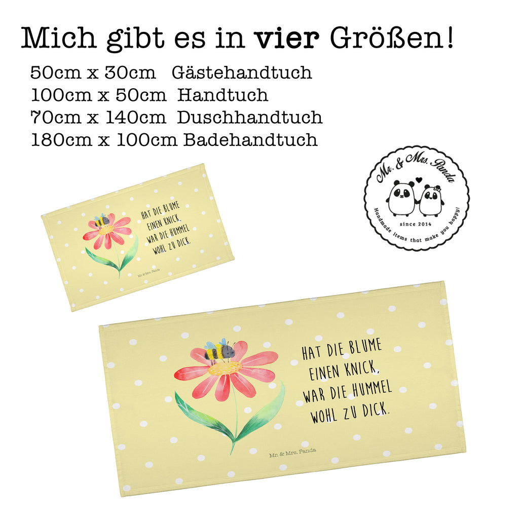Gäste Handtuch Hummel Blume Gästetuch, Reisehandtuch, Sport Handtuch, Frottier, Kinder Handtuch, Tiermotive, Gute Laune, lustige Sprüche, Tiere, Hummel, Blume, Wespe, Flauschig, Natur, Feld, Hummeln, Biene