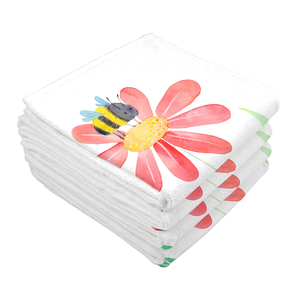 Gäste Handtuch Hummel Blume Gästetuch, Reisehandtuch, Sport Handtuch, Frottier, Kinder Handtuch, Tiermotive, Gute Laune, lustige Sprüche, Tiere, Hummel, Blume, Wespe, Flauschig, Natur, Feld, Hummeln, Biene