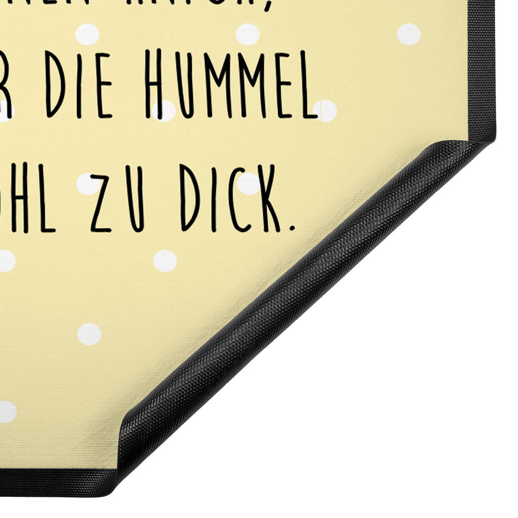 Fußmatte Hummel Blume Türvorleger, Schmutzmatte, Fußabtreter, Matte, Schmutzfänger, Fußabstreifer, Schmutzfangmatte, Türmatte, Motivfußmatte, Haustürmatte, Vorleger, Tiermotive, Gute Laune, lustige Sprüche, Tiere, Hummel, Blume, Wespe, Flauschig, Natur, Feld, Hummeln, Biene