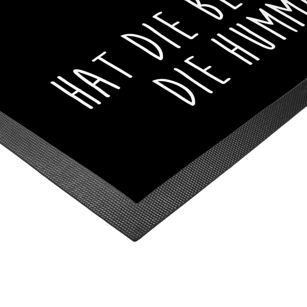 Fußmatte Hummel Blume Türvorleger, Schmutzmatte, Fußabtreter, Matte, Schmutzfänger, Fußabstreifer, Schmutzfangmatte, Türmatte, Motivfußmatte, Haustürmatte, Vorleger, Tiermotive, Gute Laune, lustige Sprüche, Tiere, Hummel, Blume, Wespe, Flauschig, Natur, Feld, Hummeln, Biene