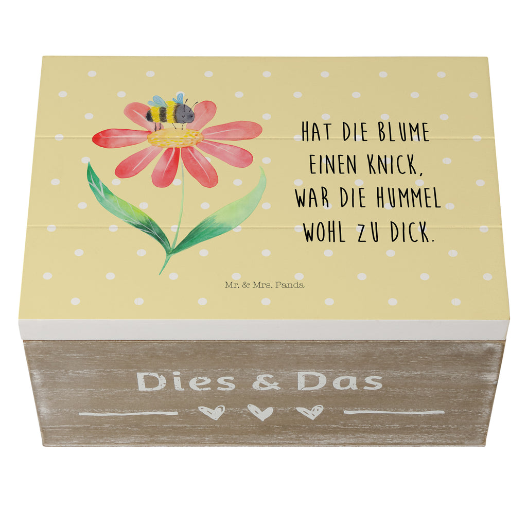 Holzkiste Hummel Blume Holzkiste, Kiste, Schatzkiste, Truhe, Schatulle, XXL, Erinnerungsbox, Erinnerungskiste, Dekokiste, Aufbewahrungsbox, Tiermotive, Gute Laune, lustige Sprüche, Tiere, Hummel, Blume, Wespe, Flauschig, Natur, Feld, Hummeln, Biene