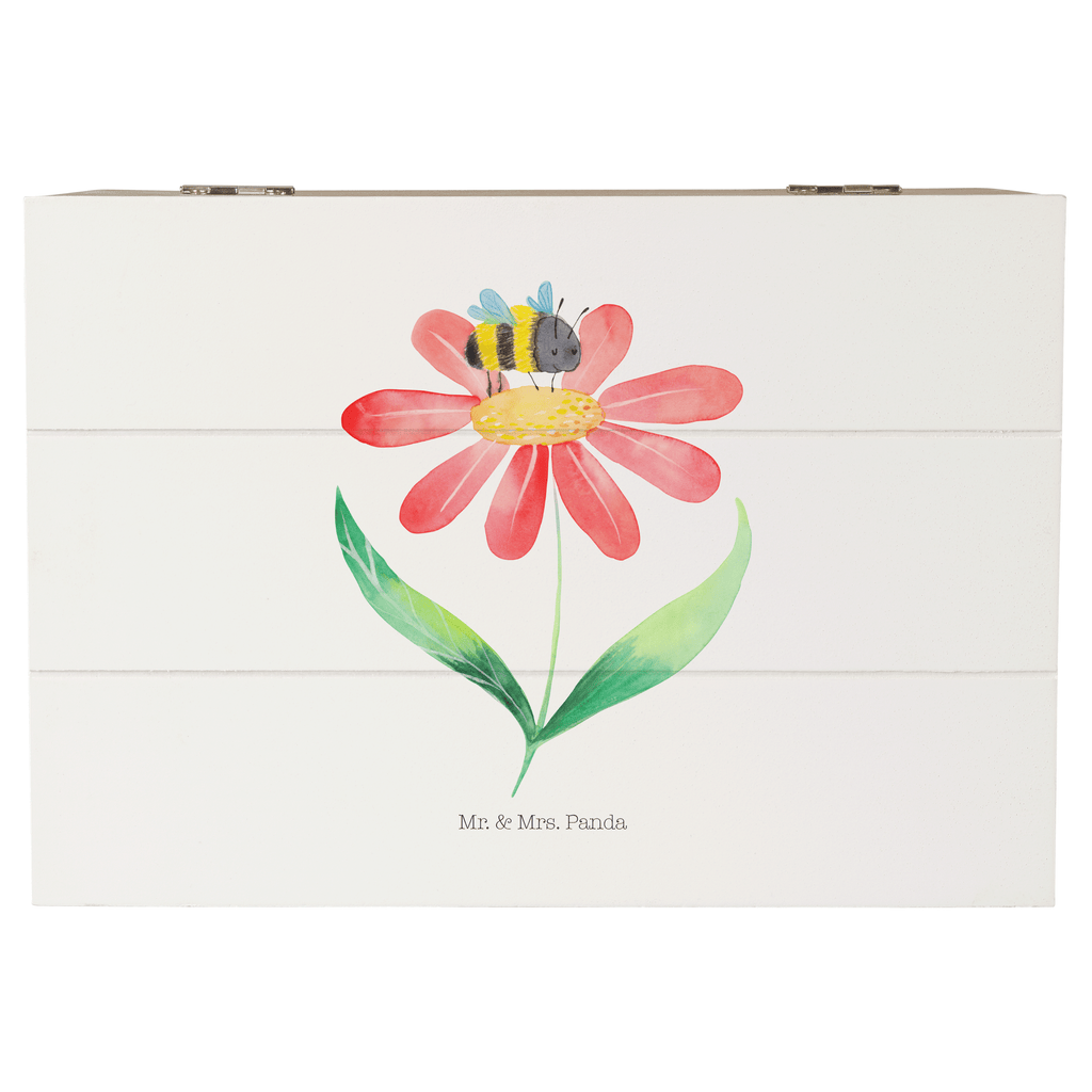 Holzkiste Hummel Blume Holzkiste, Kiste, Schatzkiste, Truhe, Schatulle, XXL, Erinnerungsbox, Erinnerungskiste, Dekokiste, Aufbewahrungsbox, Tiermotive, Gute Laune, lustige Sprüche, Tiere, Hummel, Blume, Wespe, Flauschig, Natur, Feld, Hummeln, Biene