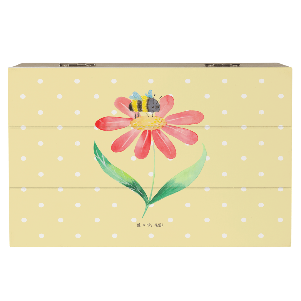 Holzkiste Hummel Blume Holzkiste, Kiste, Schatzkiste, Truhe, Schatulle, XXL, Erinnerungsbox, Erinnerungskiste, Dekokiste, Aufbewahrungsbox, Tiermotive, Gute Laune, lustige Sprüche, Tiere, Hummel, Blume, Wespe, Flauschig, Natur, Feld, Hummeln, Biene