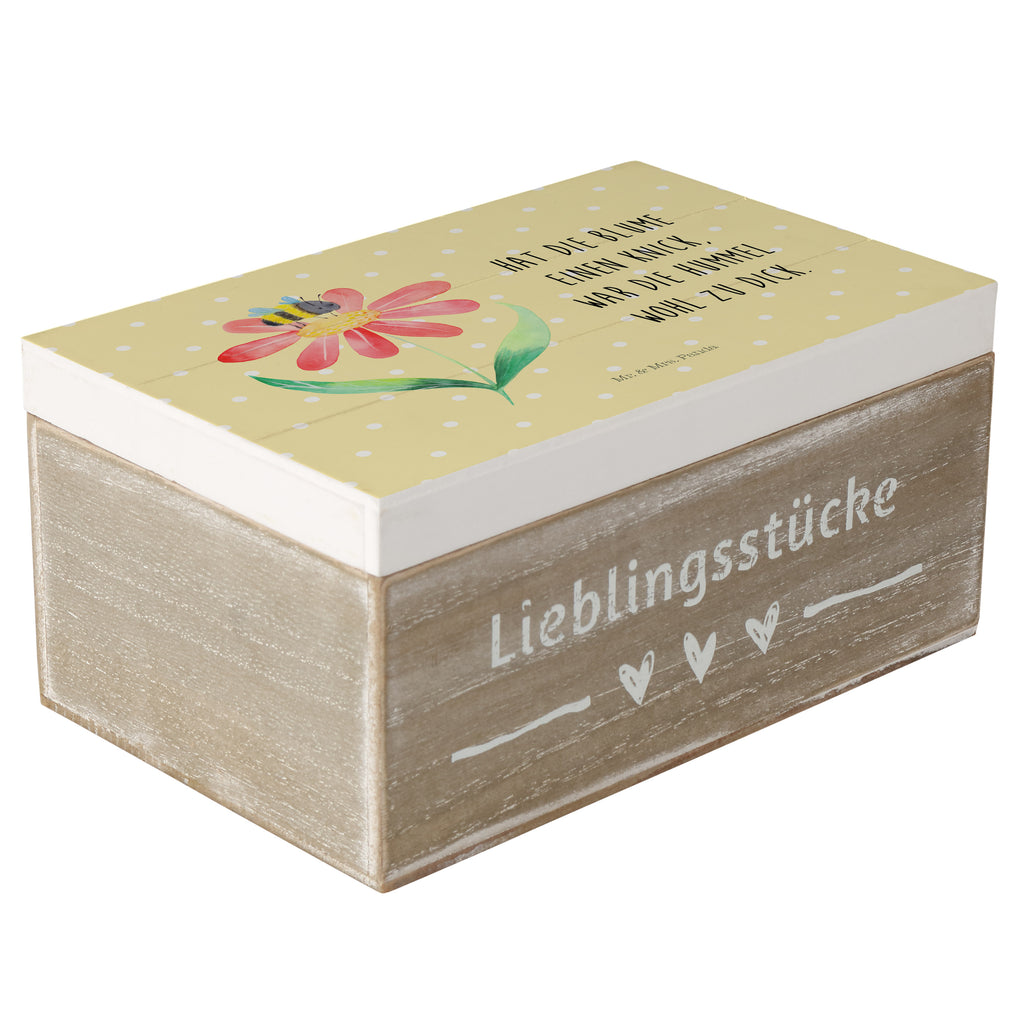 Holzkiste Hummel Blume Holzkiste, Kiste, Schatzkiste, Truhe, Schatulle, XXL, Erinnerungsbox, Erinnerungskiste, Dekokiste, Aufbewahrungsbox, Tiermotive, Gute Laune, lustige Sprüche, Tiere, Hummel, Blume, Wespe, Flauschig, Natur, Feld, Hummeln, Biene