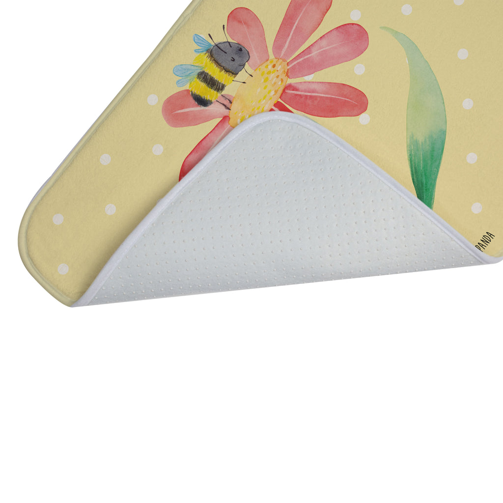 Badvorleger Hummel Blume Badematte, Badteppich, Duschvorleger, Badezimmerteppich, Badezimmermatte, Badvorleger, Duschmatte, Duschteppich, Tiermotive, Gute Laune, lustige Sprüche, Tiere, Hummel, Blume, Wespe, Flauschig, Natur, Feld, Hummeln, Biene