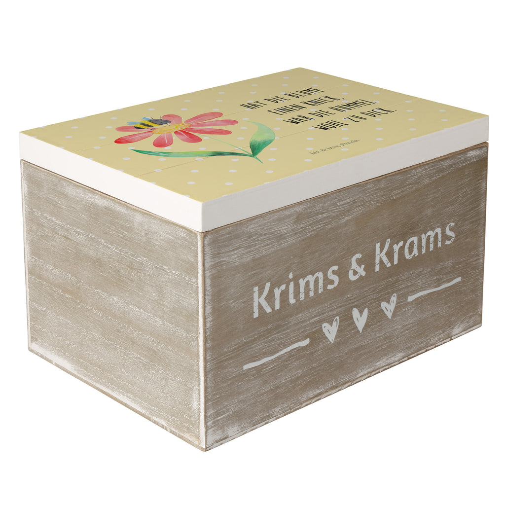 Holzkiste Hummel Blume Holzkiste, Kiste, Schatzkiste, Truhe, Schatulle, XXL, Erinnerungsbox, Erinnerungskiste, Dekokiste, Aufbewahrungsbox, Tiermotive, Gute Laune, lustige Sprüche, Tiere, Hummel, Blume, Wespe, Flauschig, Natur, Feld, Hummeln, Biene