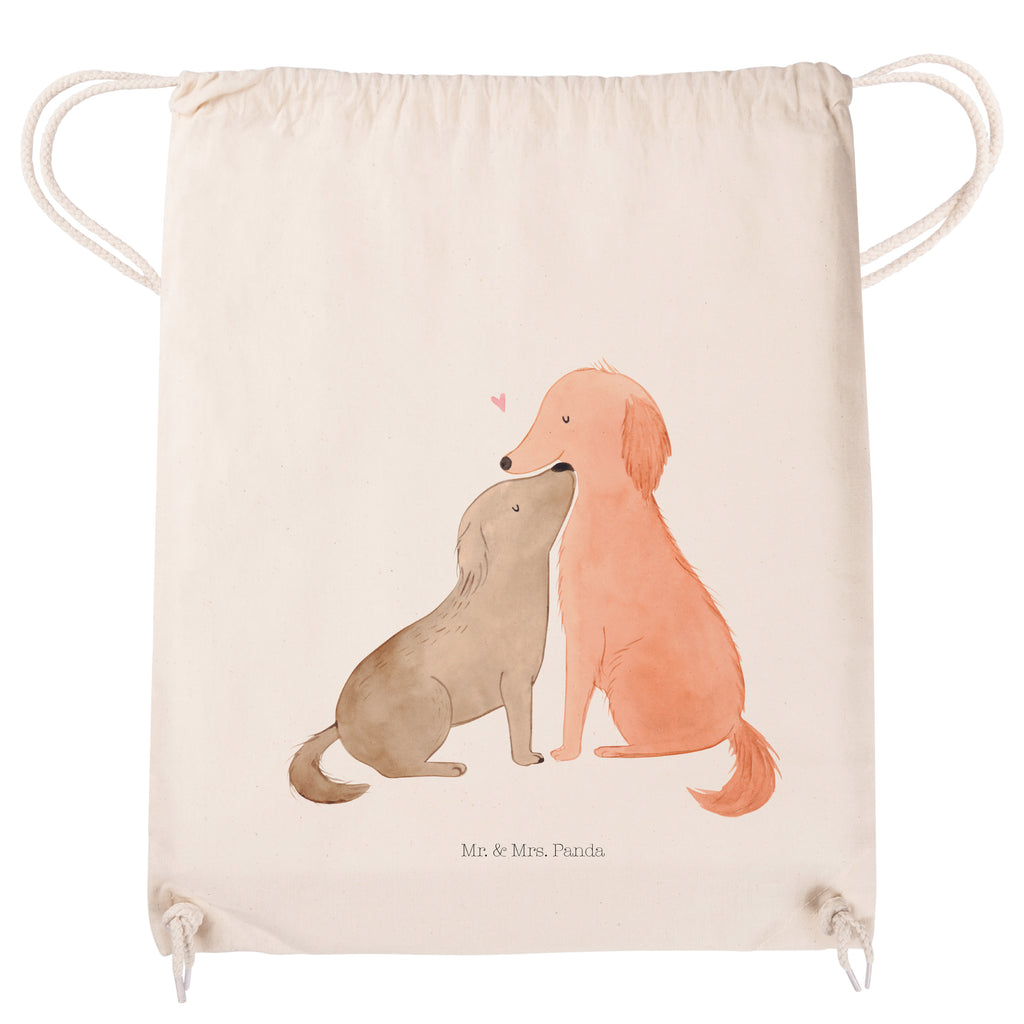 Sportbeutel Hunde Liebe Turnbeutel, Beutel, Sporttasche, Tasche, Stoffbeutel, Hund, Hundemotiv, Haustier, Hunderasse, Tierliebhaber, Hundebesitzer, Sprüche, Liebe, Hund. Hunde, Kuss, Vertrauen, Kuscheln, Herz