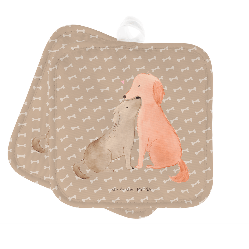 2er Set Topflappen  Hunde Liebe Topflappen, Topfuntersetzer, Ofenhandschuh, Topflappen Set, Topflappen lustig, Topflappen mit Spruch, Hund, Hundemotiv, Haustier, Hunderasse, Tierliebhaber, Hundebesitzer, Sprüche, Liebe, Hund. Hunde, Kuss, Vertrauen, Kuscheln, Herz