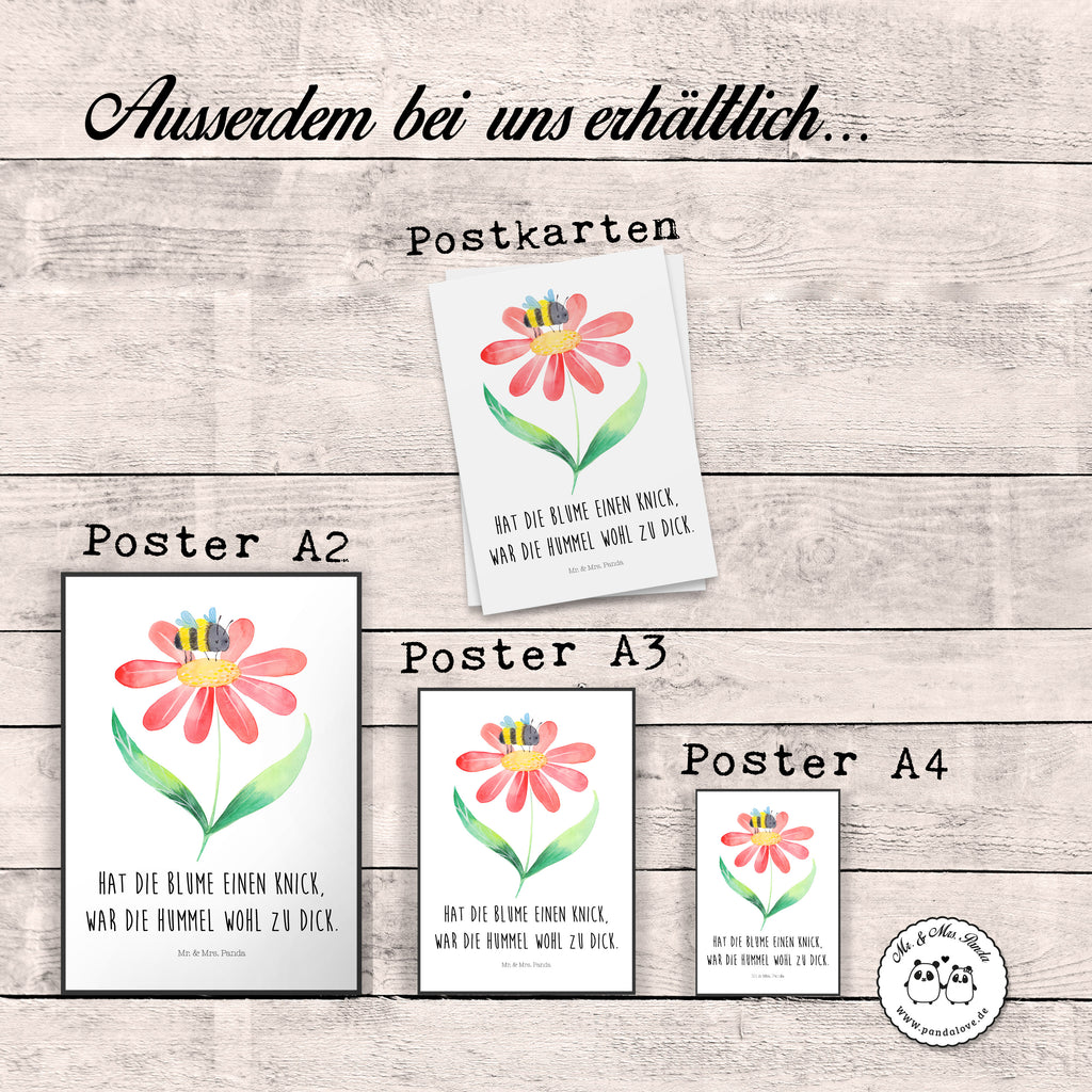 Poster Hummel Blume Poster, Wandposter, Bild, Wanddeko, Küchenposter, Kinderposter, Wanddeko Bild, Raumdekoration, Wanddekoration, Handgemaltes Poster, Mr. & Mrs. Panda Poster, Designposter, Kunstdruck, Posterdruck, Tiermotive, Gute Laune, lustige Sprüche, Tiere, Hummel, Blume, Wespe, Flauschig, Natur, Feld, Hummeln, Biene