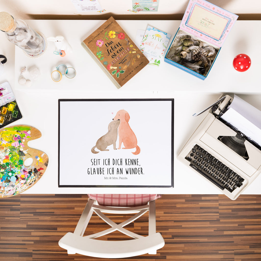 Schreibtischunterlage Hunde Liebe Schreibunterlage, Schreibtischauflage, Bürobedarf, Büroartikel, Schreibwaren, Schreibtisch Unterlagen, Schreibtischunterlage Groß, Hund, Hundemotiv, Haustier, Hunderasse, Tierliebhaber, Hundebesitzer, Sprüche, Liebe, Hund. Hunde, Kuss, Vertrauen, Kuscheln, Herz