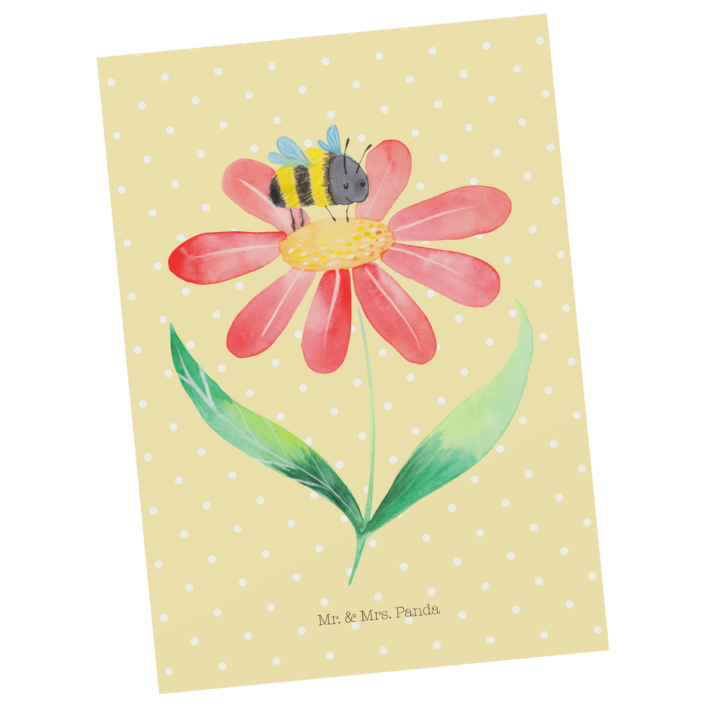 Postkarte Hummel Blume Geschenkkarte, Grußkarte, Karte, Einladung, Ansichtskarte, Geburtstagskarte, Einladungskarte, Tiermotive, Gute Laune, lustige Sprüche, Tiere, Hummel, Blume, Wespe, Flauschig, Natur, Feld, Hummeln, Biene