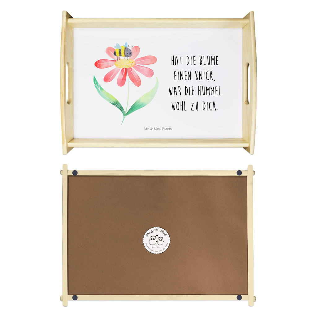 Serviertablett Hummel Blume Tablett, Holztablett, Küchentablett, Dekotablett, Frühstückstablett, Tiermotive, Gute Laune, lustige Sprüche, Tiere, Hummel, Blume, Wespe, Flauschig, Natur, Feld, Hummeln, Biene