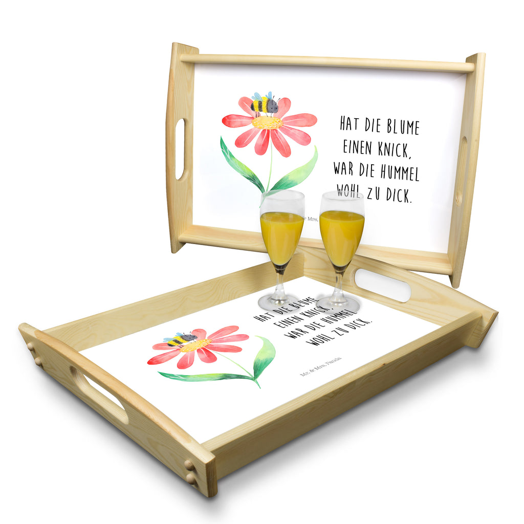 Serviertablett Hummel Blume Tablett, Holztablett, Küchentablett, Dekotablett, Frühstückstablett, Tiermotive, Gute Laune, lustige Sprüche, Tiere, Hummel, Blume, Wespe, Flauschig, Natur, Feld, Hummeln, Biene