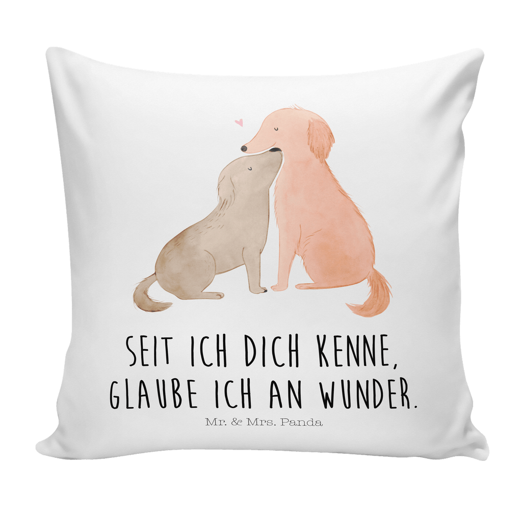 40x40 Kissen Hunde Liebe Kissenhülle, Kopfkissen, Sofakissen, Dekokissen, Motivkissen, Hund, Hundemotiv, Haustier, Hunderasse, Tierliebhaber, Hundebesitzer, Sprüche, Liebe, Hund. Hunde, Kuss, Vertrauen, Kuscheln, Herz