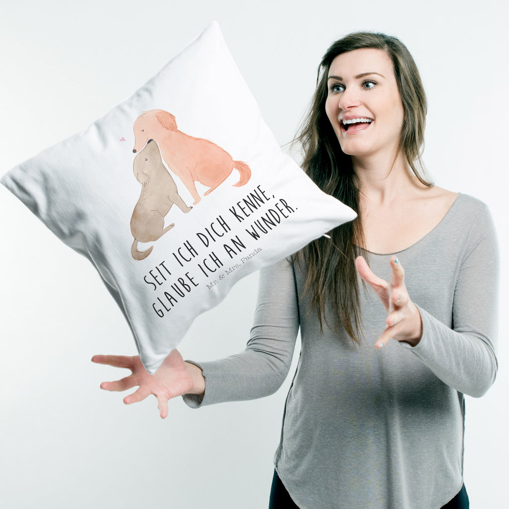 40x40 Kissen Hunde Liebe Kissenhülle, Kopfkissen, Sofakissen, Dekokissen, Motivkissen, Hund, Hundemotiv, Haustier, Hunderasse, Tierliebhaber, Hundebesitzer, Sprüche, Liebe, Hund. Hunde, Kuss, Vertrauen, Kuscheln, Herz