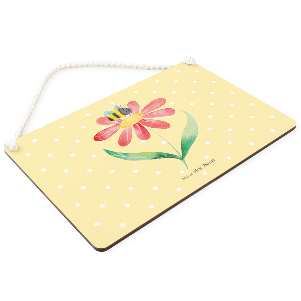 Deko Schild Hummel Blume Dekoschild, Deko Schild, Schild, Tür Schild, Türschild, Holzschild, Wandschild, Wanddeko, Tiermotive, Gute Laune, lustige Sprüche, Tiere, Hummel, Blume, Wespe, Flauschig, Natur, Feld, Hummeln, Biene