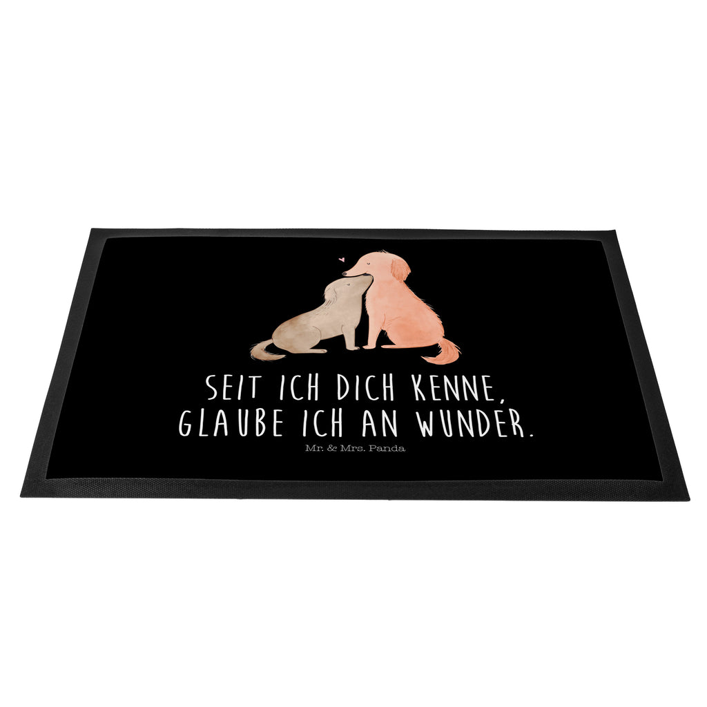 Fußmatte Hunde Liebe Liebe, Hund. Hunde, Kuss, Vertrauen, Kuscheln, Herz Türvorleger, Schmutzmatte, Fußabtreter, Matte, Schmutzfänger, Fußabstreifer, Schmutzfangmatte, Türmatte, Motivfußmatte,  Haustürmatte, Vorleger  Hund, Hundemotiv, Haustier, Hunderasse, Tierliebhaber, Hundebesitzer, Sprüche