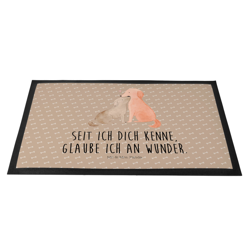 Fußmatte Hunde Liebe Liebe, Hund. Hunde, Kuss, Vertrauen, Kuscheln, Herz Türvorleger, Schmutzmatte, Fußabtreter, Matte, Schmutzfänger, Fußabstreifer, Schmutzfangmatte, Türmatte, Motivfußmatte,  Haustürmatte, Vorleger  Hund, Hundemotiv, Haustier, Hunderasse, Tierliebhaber, Hundebesitzer, Sprüche